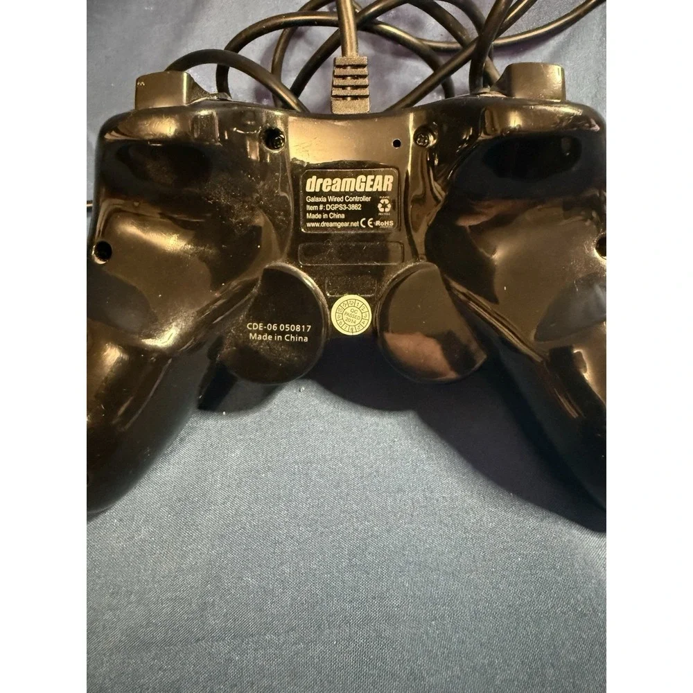 DreamGear DGPS3-3862 PlayStation 3 Galaxia Wired Video‎ Game Controller Black